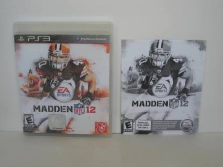 Madden NFL 12 (CASE & MANUAL ONLY) - PS3